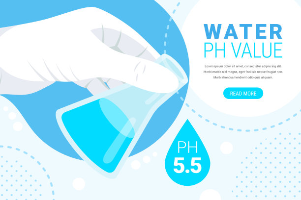 水的ph值概念图片下载