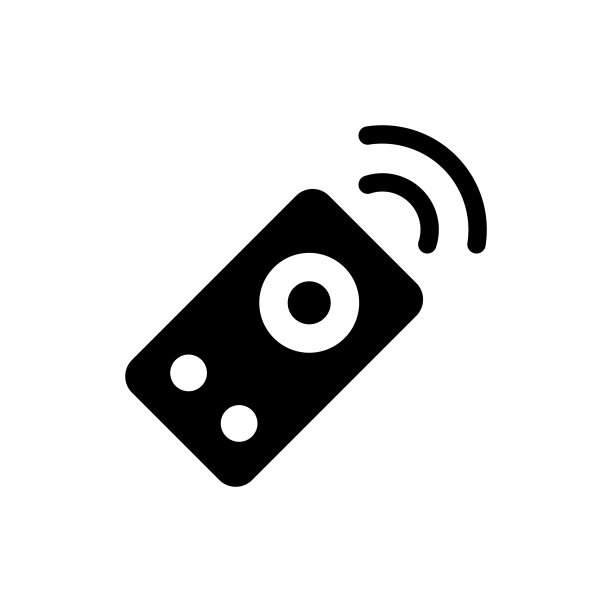 远程图标矢量平面插图设计模板图片下载