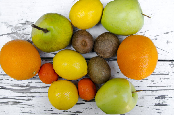 各种水果组近距离观察。健康饮食的概念图片下载