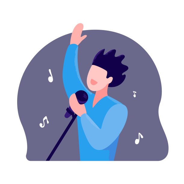 歌手的职业理念图片下载