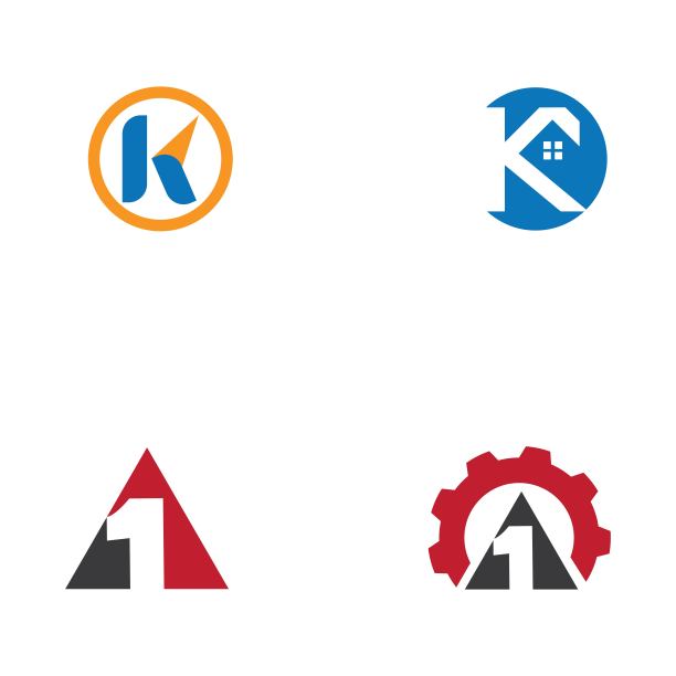 K图标矢量插图设计图片下载