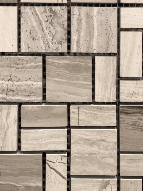 彩色玻璃小瓷砖，马赛克，墙壁图片下载