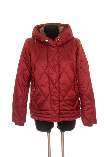 有填充聚酯纤维的绗缝夹克图片下载