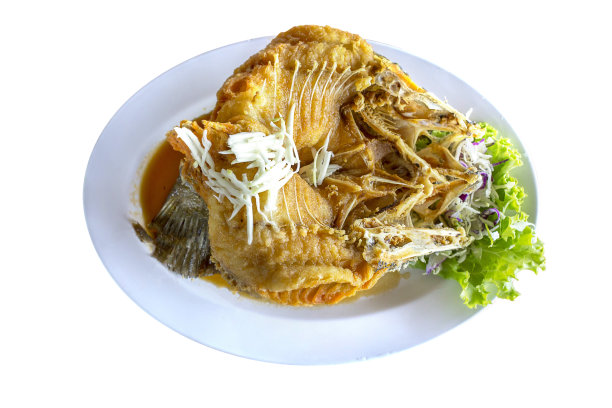 炸鲷鱼，重点选择。图片下载