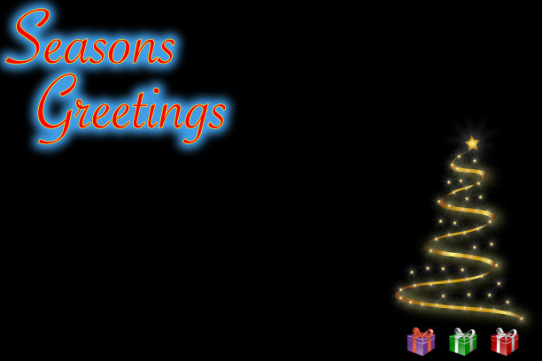 圣诞树背景与拷贝空间库存图片下载