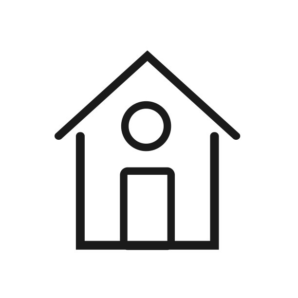 主图标矢量插图。平家图标图片下载