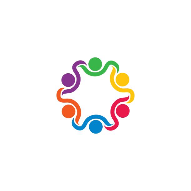 社区矢量图标插图设计图片下载