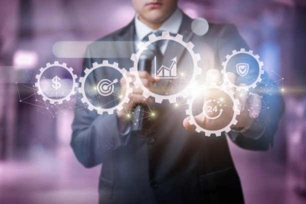 成功企业管理的概念。图片下载