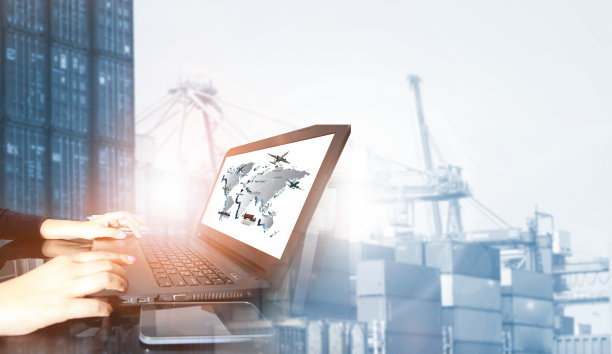 物流国际配送理念图片下载