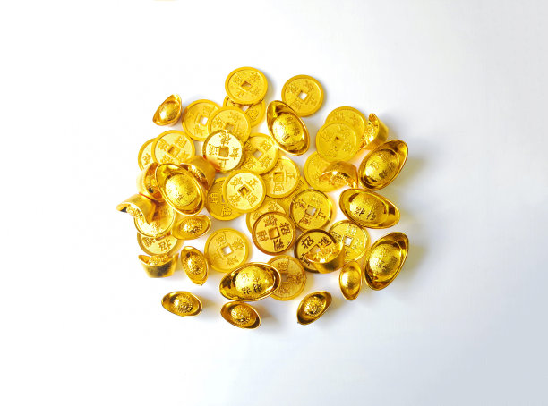 农历新年平铺系列白底图片下载