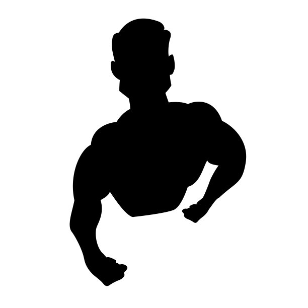 健身轮廓向量。健身会徽、标签、会徽、健身俱乐部、健身馆插图图片下载