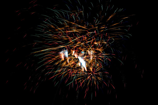 像花一样盛开的烟火表演图片下载