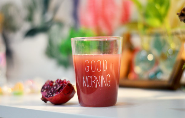 早上好，健康果汁图片下载