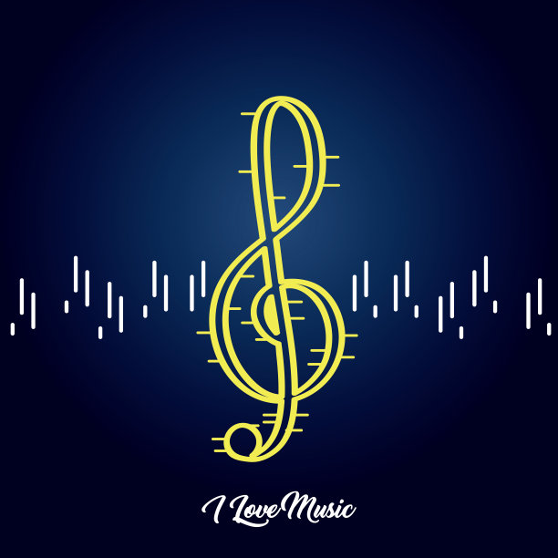 高音谱号的形象图片下载