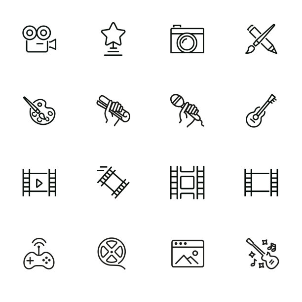 创意线图标集图片下载