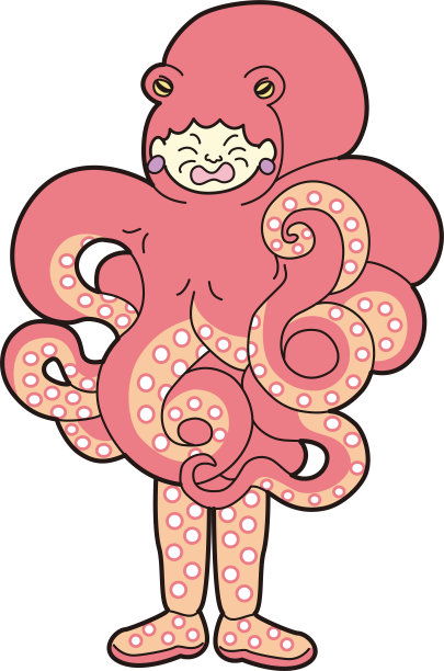 日本大阪市的特色章鱼烧家族图片下载