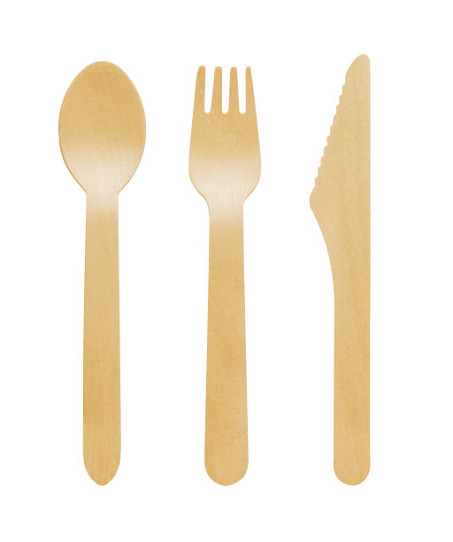 木勺、刀和叉图片下载