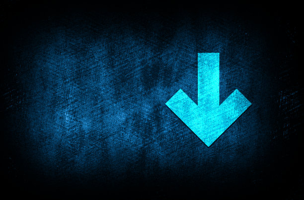 下载图标抽象蓝色背景插图数字纹理设计概念图片下载