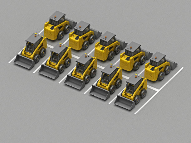 停车与滑转向装载机图片下载