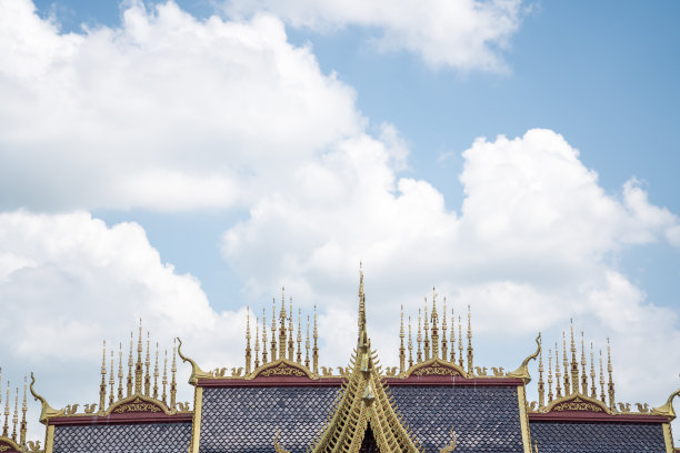 泰国寺庙的顶部图片下载
