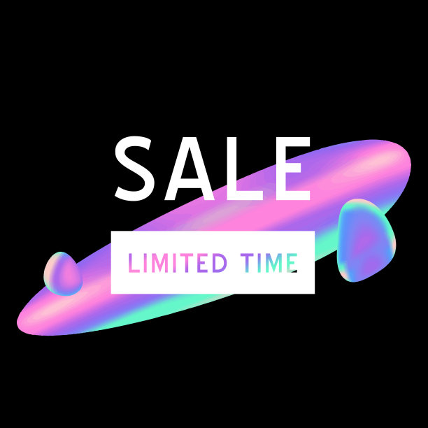 摘要蒸汽波矢量Sale模板图片下载