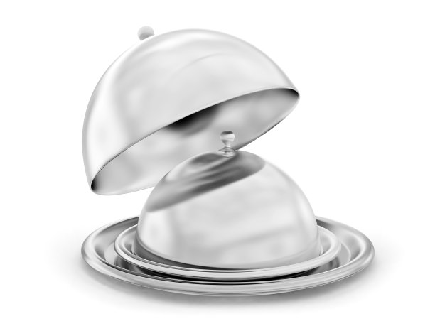 封闭式银托盘图片下载