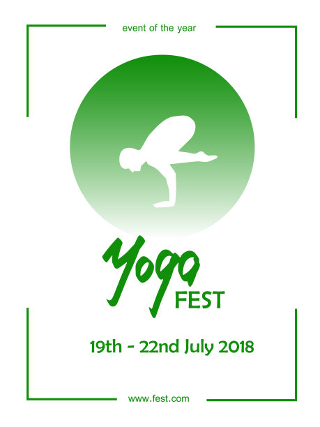 国际瑜伽节海报图片下载