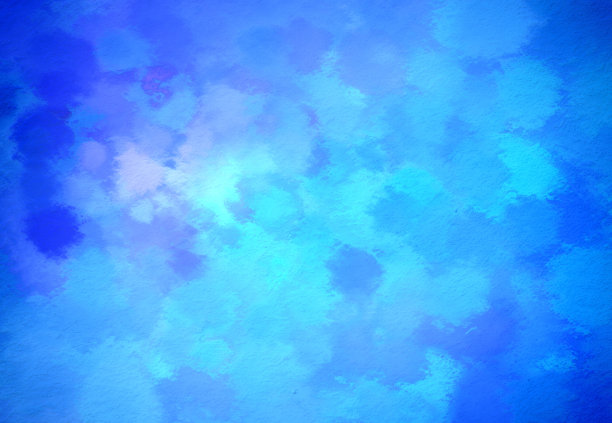 蓝色水彩艺术背景图片下载