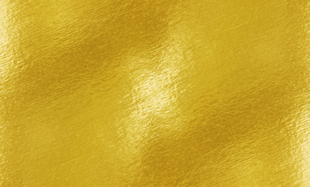 闪亮的黄叶子金箔图片下载