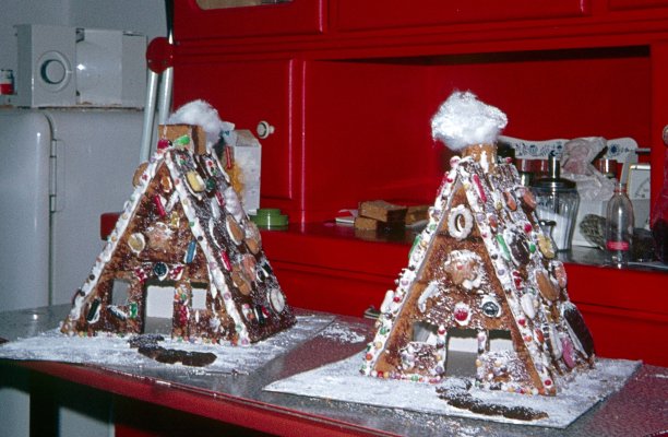 两个姜饼屋图片下载