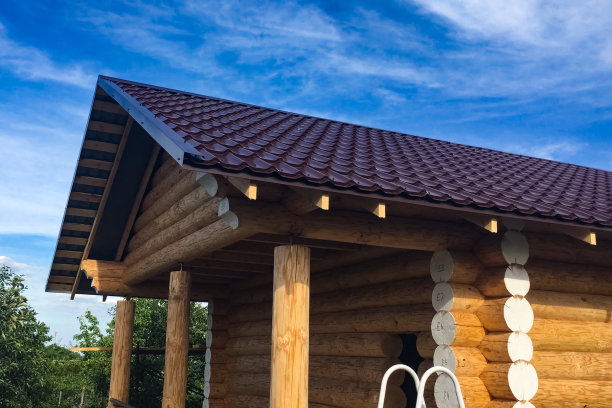 用木头建造的木屋，木屋。图片下载