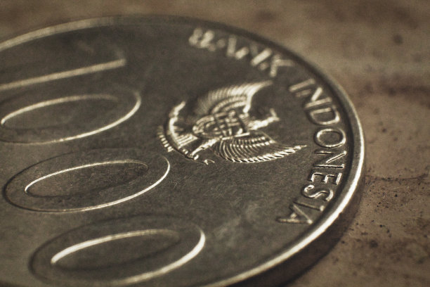 一千卢比的印尼硬币图片下载