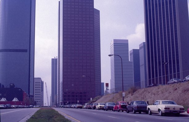 位于加利福尼亚州洛杉矶市中心图片下载