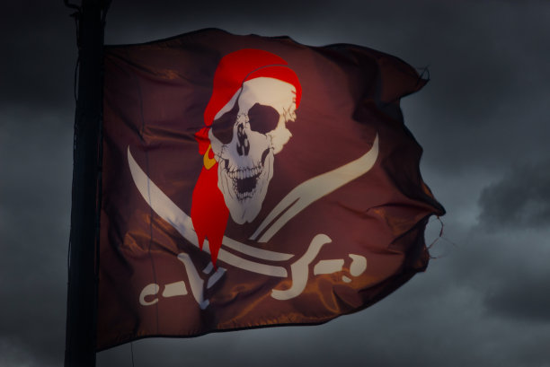 海盗旗旗图片下载