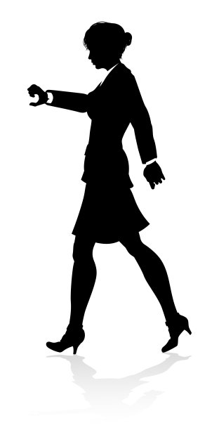 商人轮廓图片下载