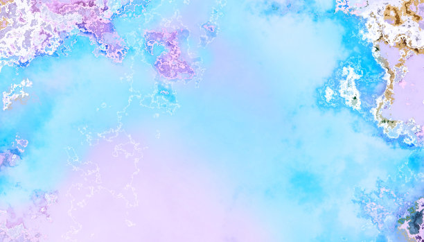 抽象背景和概念旅行几何形状从一个美丽的高角度地图上的一条大河。自由的形状是由自然设计的蓝色和紫色粉彩背景- 3d渲染图片下载