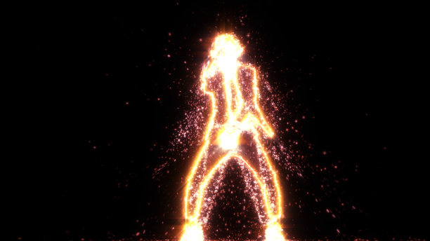 流行舞蹈的粒子图片下载