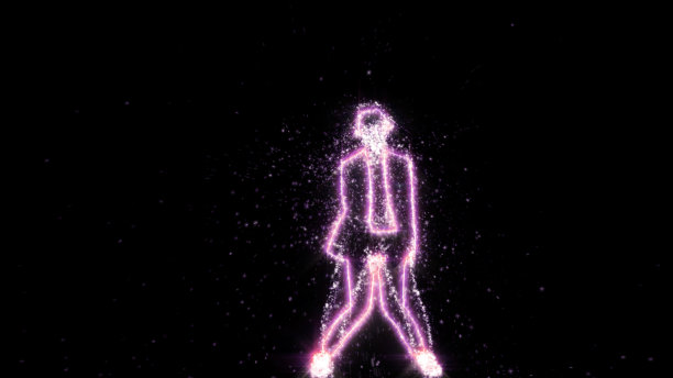 流行舞蹈的粒子图片下载