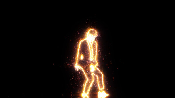 流行舞蹈的粒子图片下载