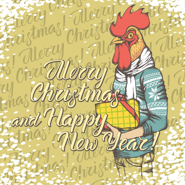 公鸡矢量图图片下载