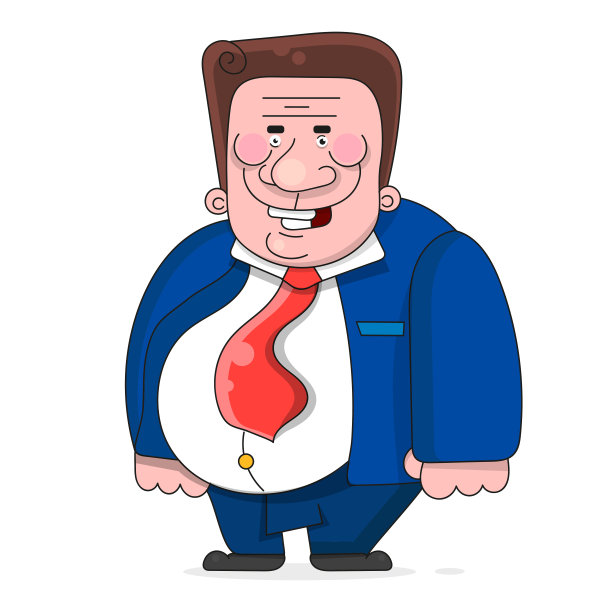 在工作场所穿西装打领带的正式人士。图片下载