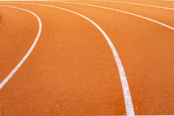 红色的跑道图片下载