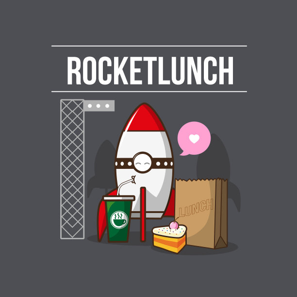 发射前的火箭午餐。图片下载