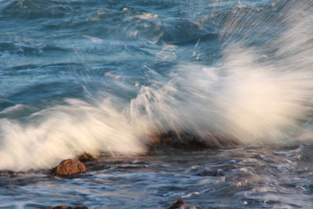 波浪抽象与复制空间图片下载