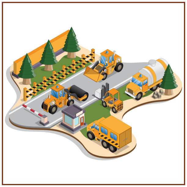 道路维修。图片下载