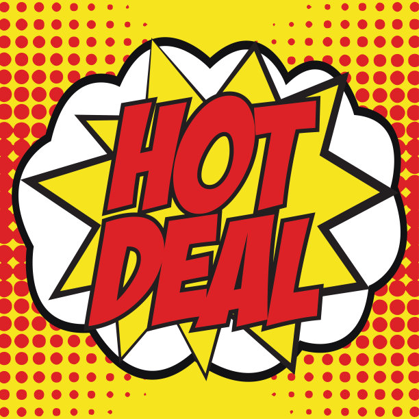 特别提供横幅在讲话气泡波普艺术风格。矢量图图片下载