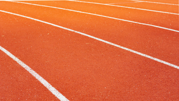 红色的跑道图片下载