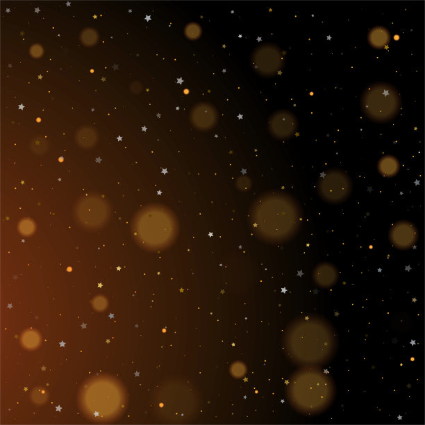 金灿灿，金光闪闪的星星图片下载