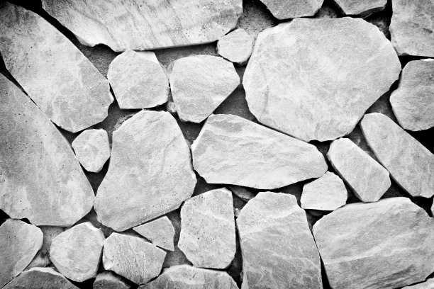 灰色或白色的石材纹理自然图案在混凝土墙面抽象为背景图片下载