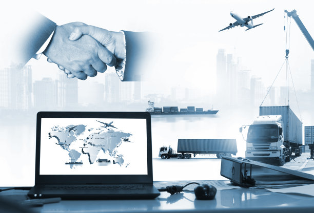 物流国际配送理念图片下载